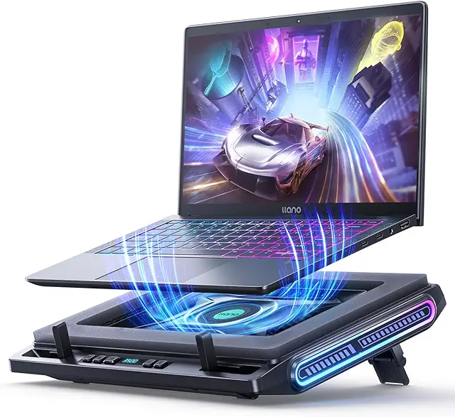 llano v10 gaming laptop cooler